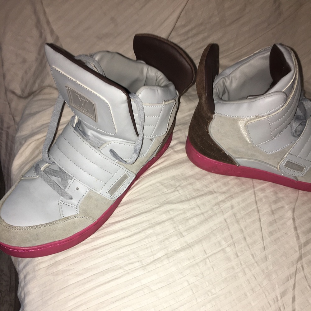 Louis Vuitton Jaspers Kanye Patchwork Grey/Pink